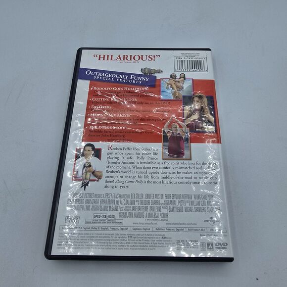 Along Came Polly DVD Ben Stiller Ships Free Same Day With Tracking - Picture 5 of 5